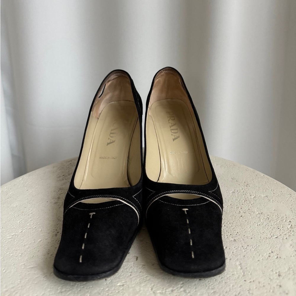 PRADA Scarpette in Scamosciato Sz 38
